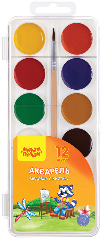 Акварель медовая | Приключения Енота | Мульти-Пульти