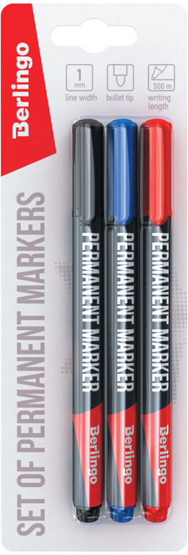 Набор перманентных маркеров | Berlingo