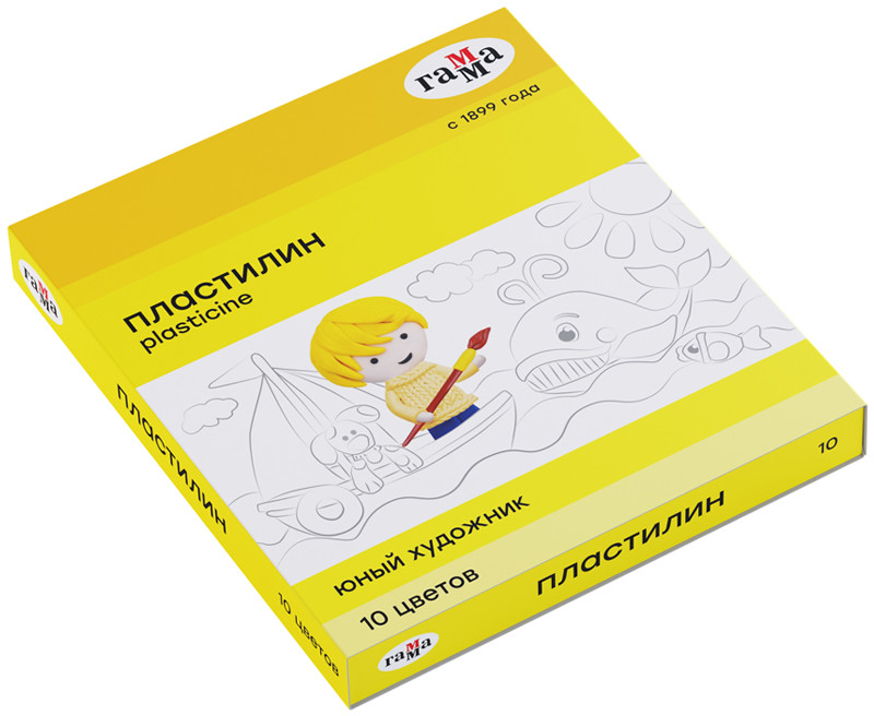 Пластилин со стеком | Юный художник | Гамма