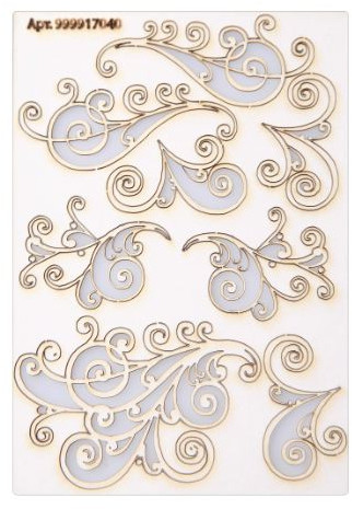 Чип-борд картонный «Вензеля» | Decoriton