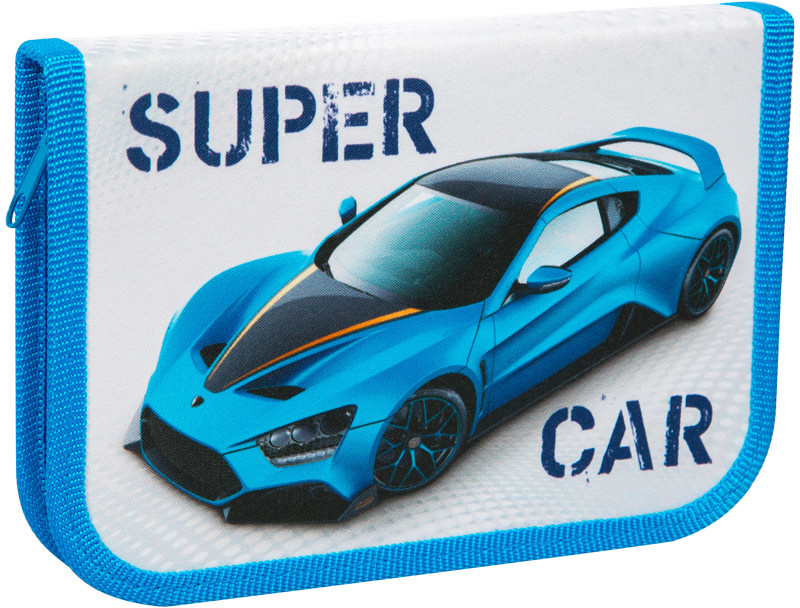 Пенал (1 отделение, 19×13 см) | Авто. Supercar | ArtSpace