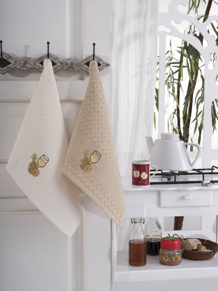 Салфетки вафельные (45×65 см, 2 шт.) | Festival | Karna