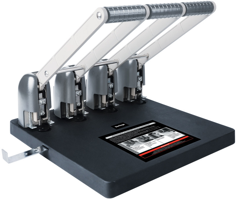 Дырокол мощный (с линейкой, 150 листов) | Berlingo