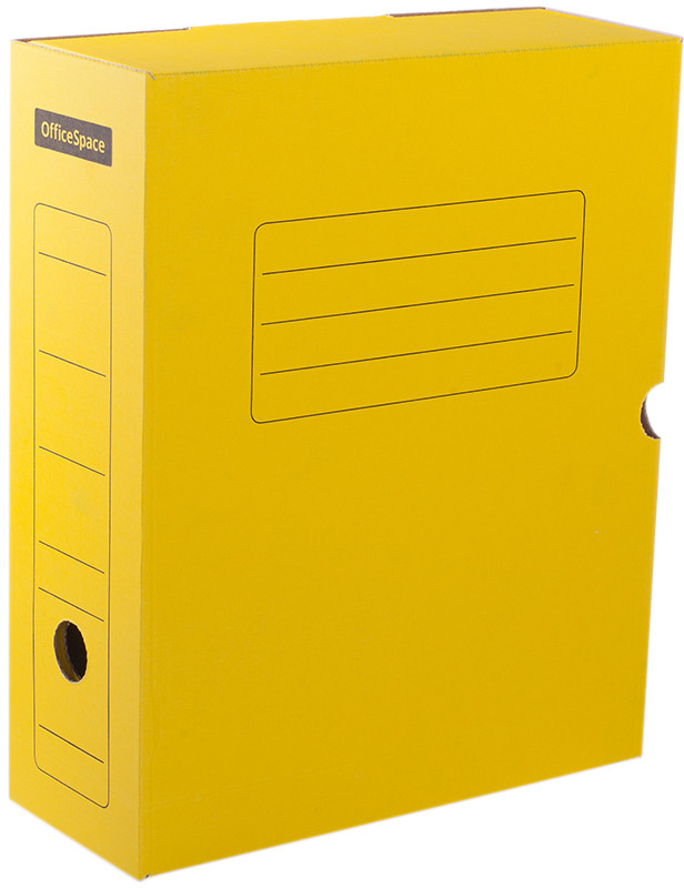 Короб архивный с клапаном (100 мм) | OfficeSpace