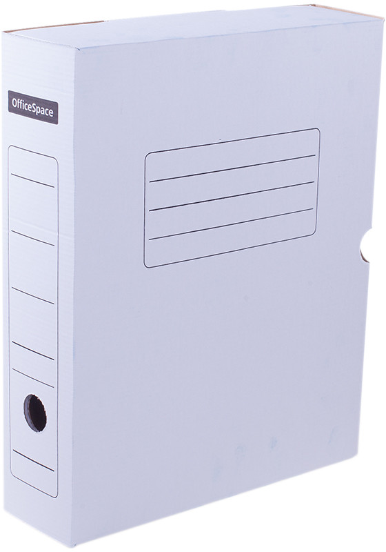 Короб архивный с клапаном (75 мм) | OfficeSpace
