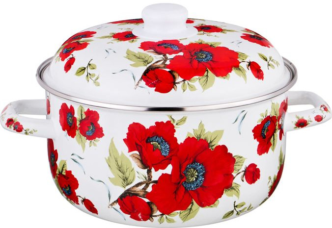 Кастрюля с крышкой | Маки | Agness