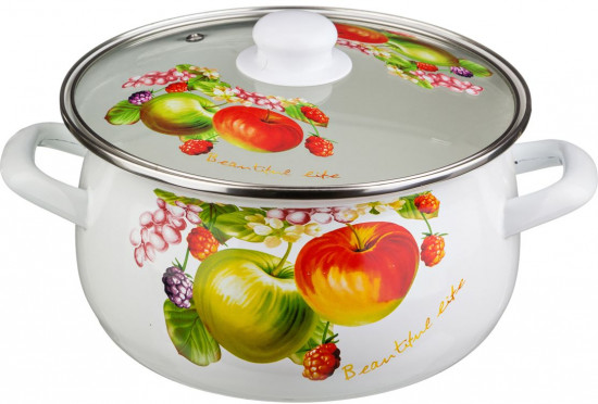 Кастрюля со стеклянной крышкой