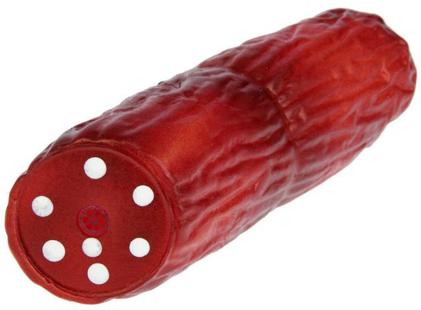 Игрушка для собак «Колбаса» (длина 12,5 см) | Зооник