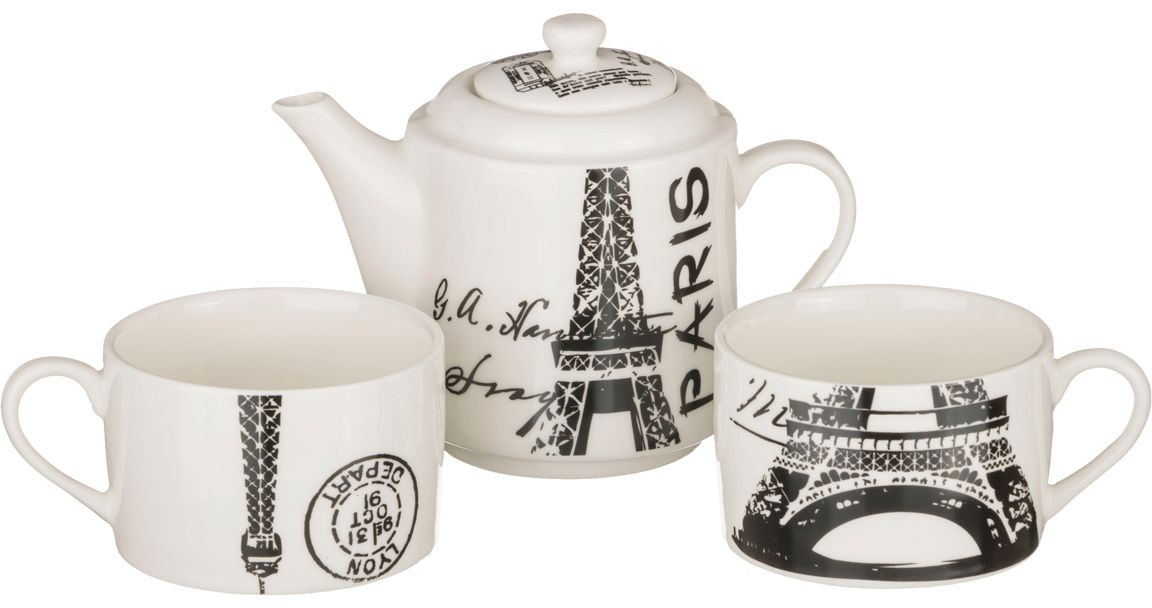 Чайный набор (3 предмета) | Paris | Lefard