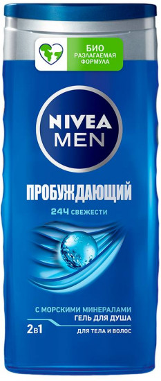 Гель для душа мужской «Пробуждающий»