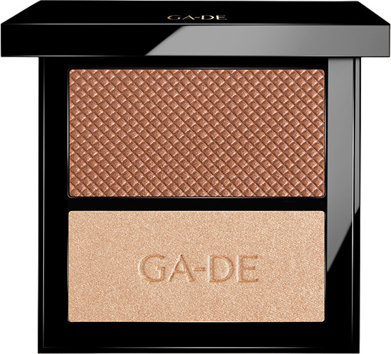 Румяна и шиммер, оттенок 22 Bronze & Glow | Velveteen | Ga-De