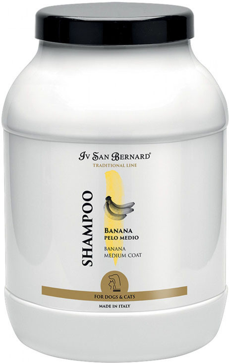 Шампунь для шерсти средней длины «Banana» | Traditional Line | Iv San Bernard