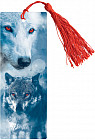 Закладка для книг «Волк» (декоративный шнурок)