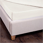 Простыня прямая ( сатин, 150×220 см, шампань)