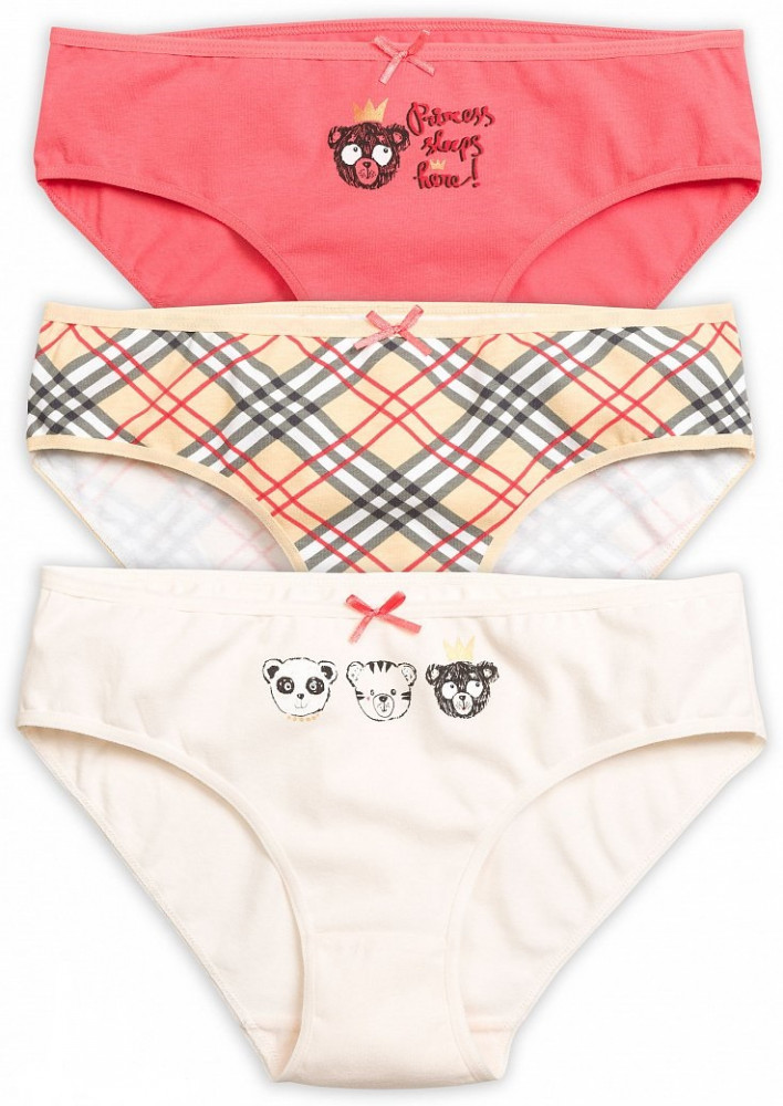 Трусы для девочек (3 шт.) | Princess sleeps here! | Pelican