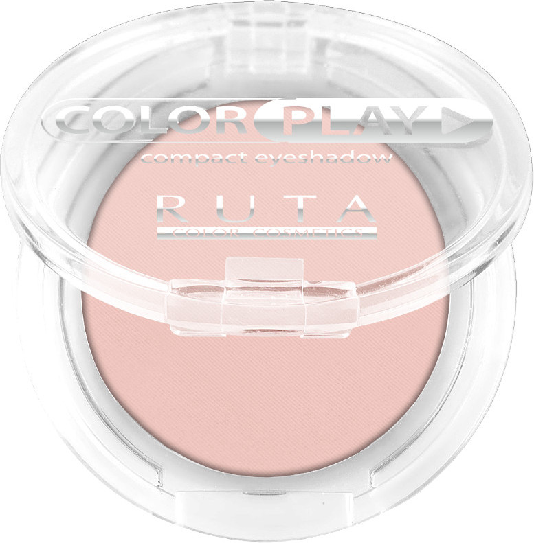 Тени для век компактные, оттенок 102 Розовое облако | Color play | RUTA
