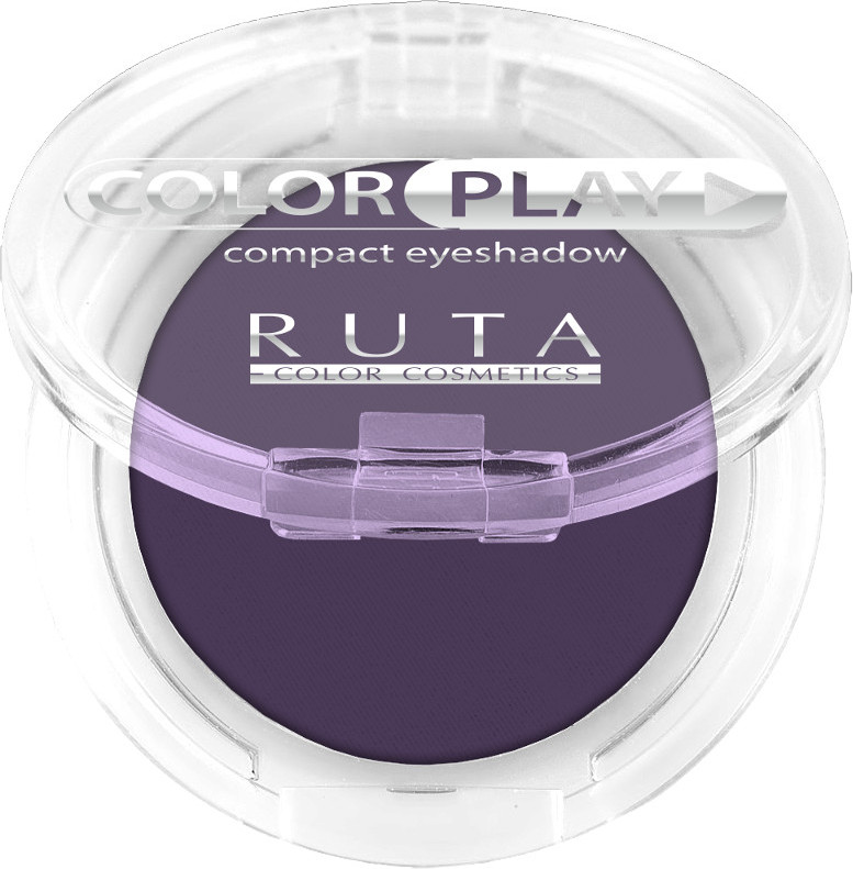 Тени для век компактные, оттенок 108 Пурпурная дымка | Color play | RUTA