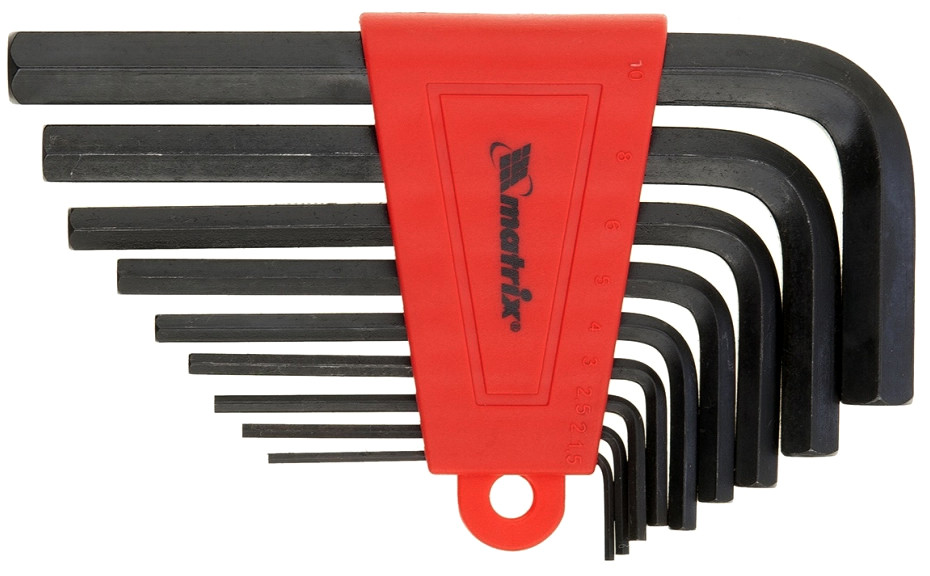 Набор ключей имбусовых (короткие) | Matrix MTX