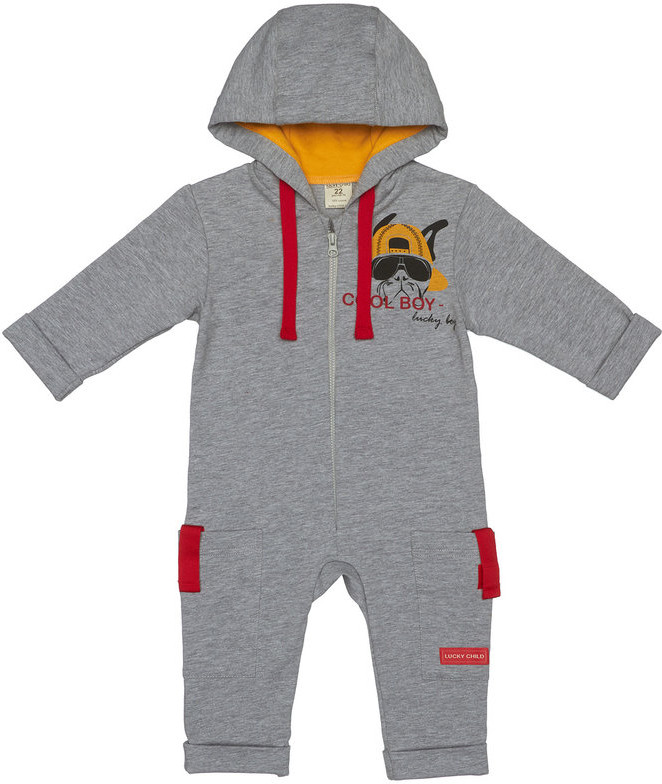 Комбинезон для мальчиков | Крутой парень | Lucky Child