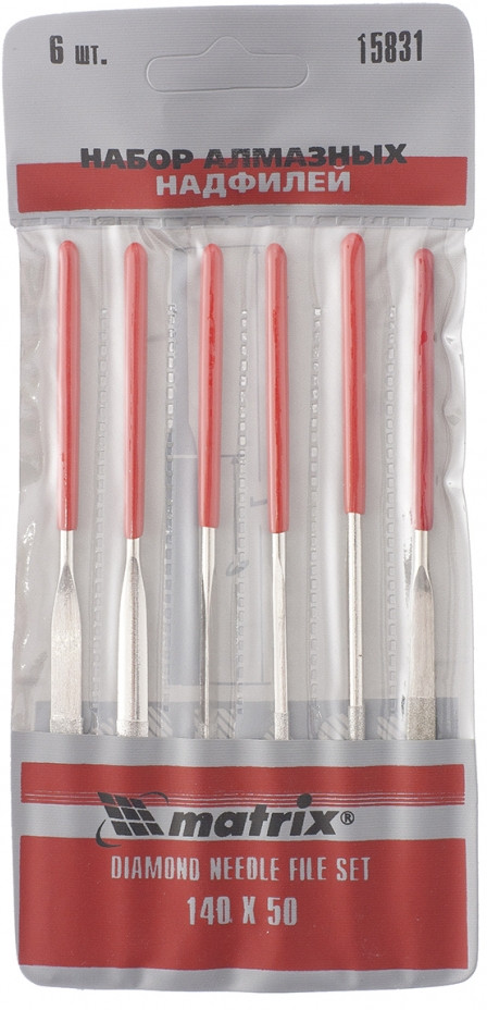 Набор надфилей алмазных | Matrix MTX