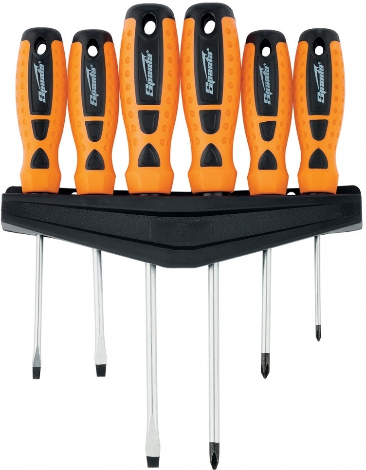 Набор отверток на подвесной полке | Point | Sparta