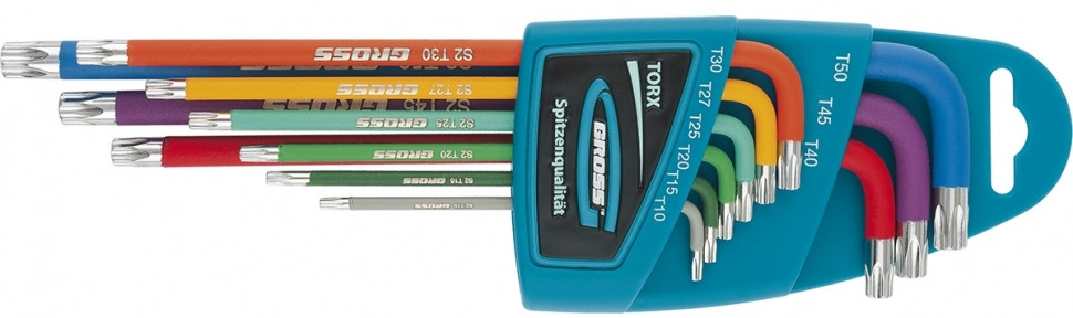 Набор ключей имбусовых (экстра-длинные с шаром) | Gross