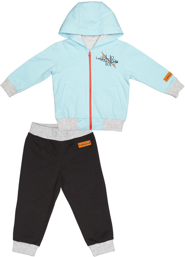 Костюм с капюшоном для мальчиков | Крестики-нолики | Lucky Child