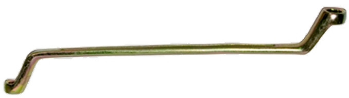 Ключ накидной (10×11 мм, желтый цинк) | Сибртех