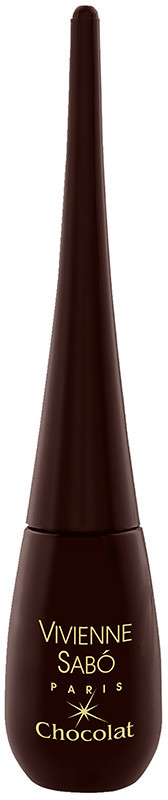 Подводка жидкая для глаз «Chocolat», оттенок Черно-коричневый | Vivienne Sabo