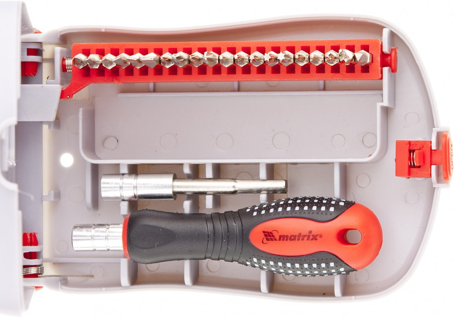 Отвертка для точных работ с насадками | Fusion | Matrix MTX