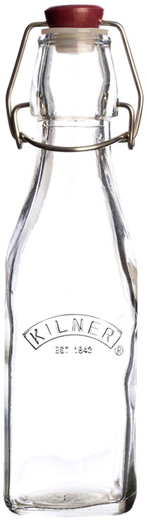 Бутылка квадратная | Clip Top | Kilner