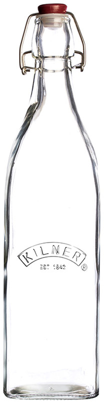 Бутылка квадратная | Clip Top | Kilner