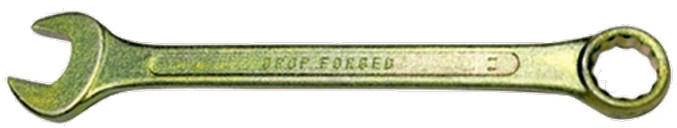 Ключ комбинированный (11 мм, желтый цинк) | Сибртех
