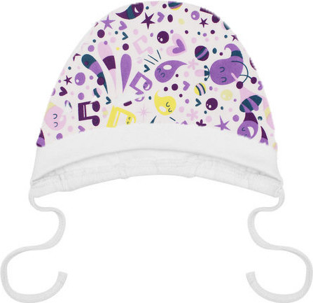 Чепчик для девочек | Весёлые нотки | Lucky Child
