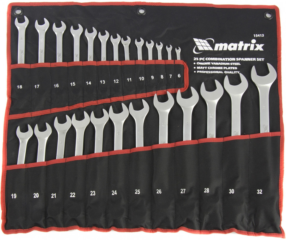 Набор ключей комбинированных | Matrix MTX