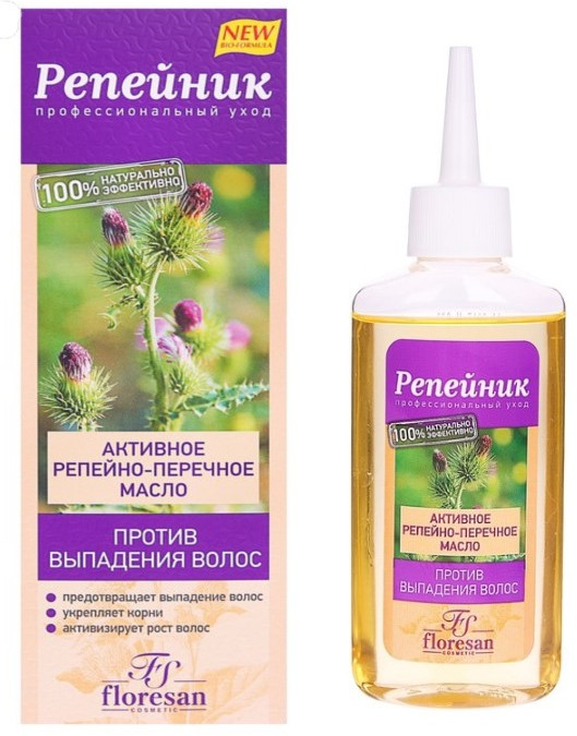 Масло репейно-перечное | Репейник | Floresan