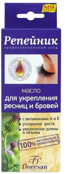 Масло для укрепления ресниц и бровей | Репейник | Floresan