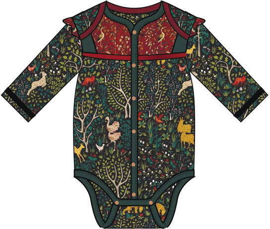 Боди для девочек | Мильфлёр | Ёмаё