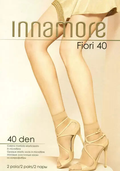 Комплект носков матовых женских «Fiori» | Innamore