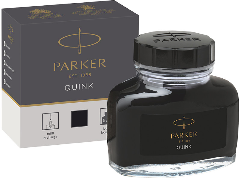 Чернила Parker (черные, 57 мл) | Bottle Quink | Parker