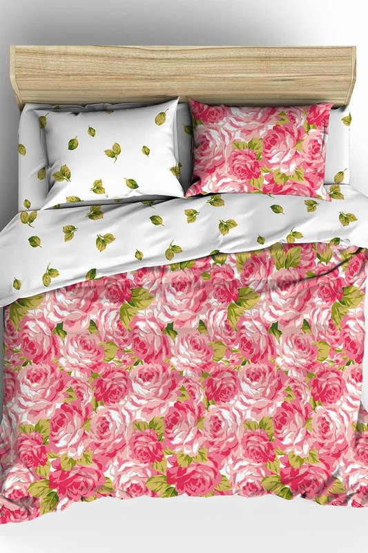 Комплект постельного белья «Нежные эмоции» (рис.5838, 2-спальный, поплин, 2 наволочки 70х70) | Для нее | ТДЛ Текстиль