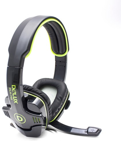 Наушники-гарнитура проводные Delux DLH-708 | Delux