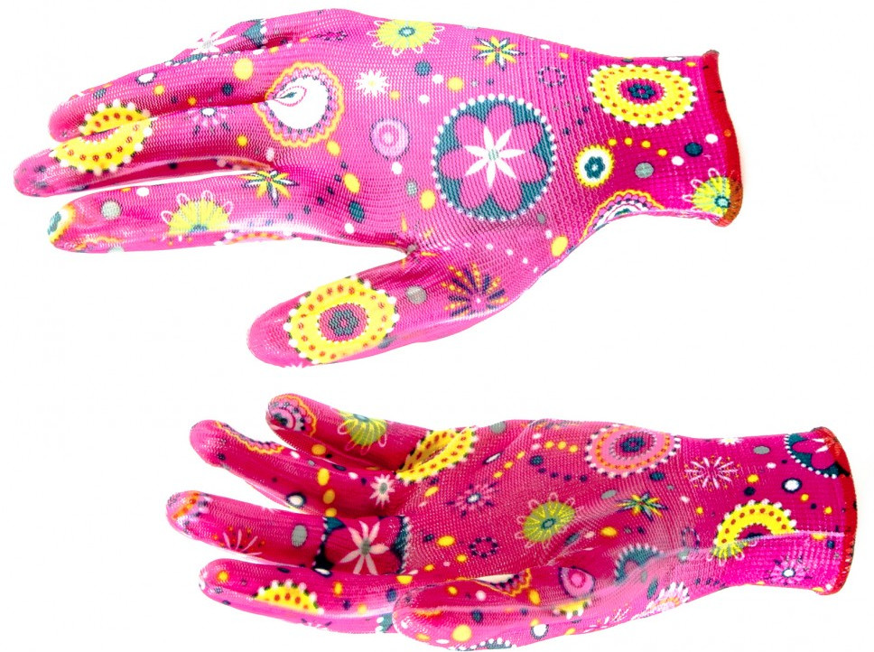 Перчатки садовые с нитрильным обливом | Palisad