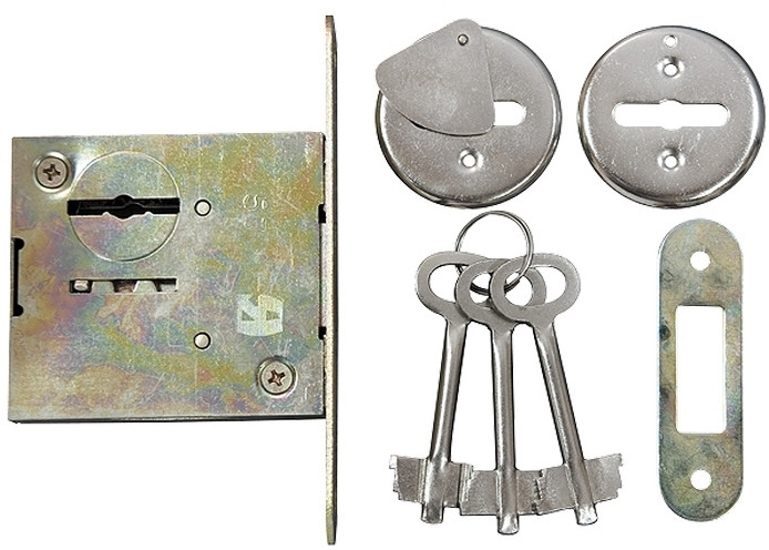 Замок врезной ЗВ8-4 (сувальдный) | Сибртех