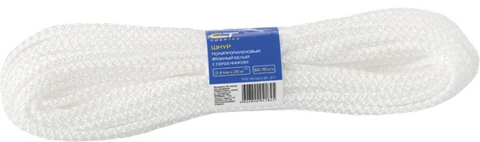 Шнур вязаный полипропиленовый с сердечником | Сибртех