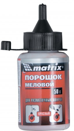 Порошок меловой для разметочных шнуров (115 г) | Matrix MTX