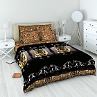 Комплект постельного белья «Бенгальский тигр» (арт. 3643/1, евро, бязь, 2 наволочки 70х70)