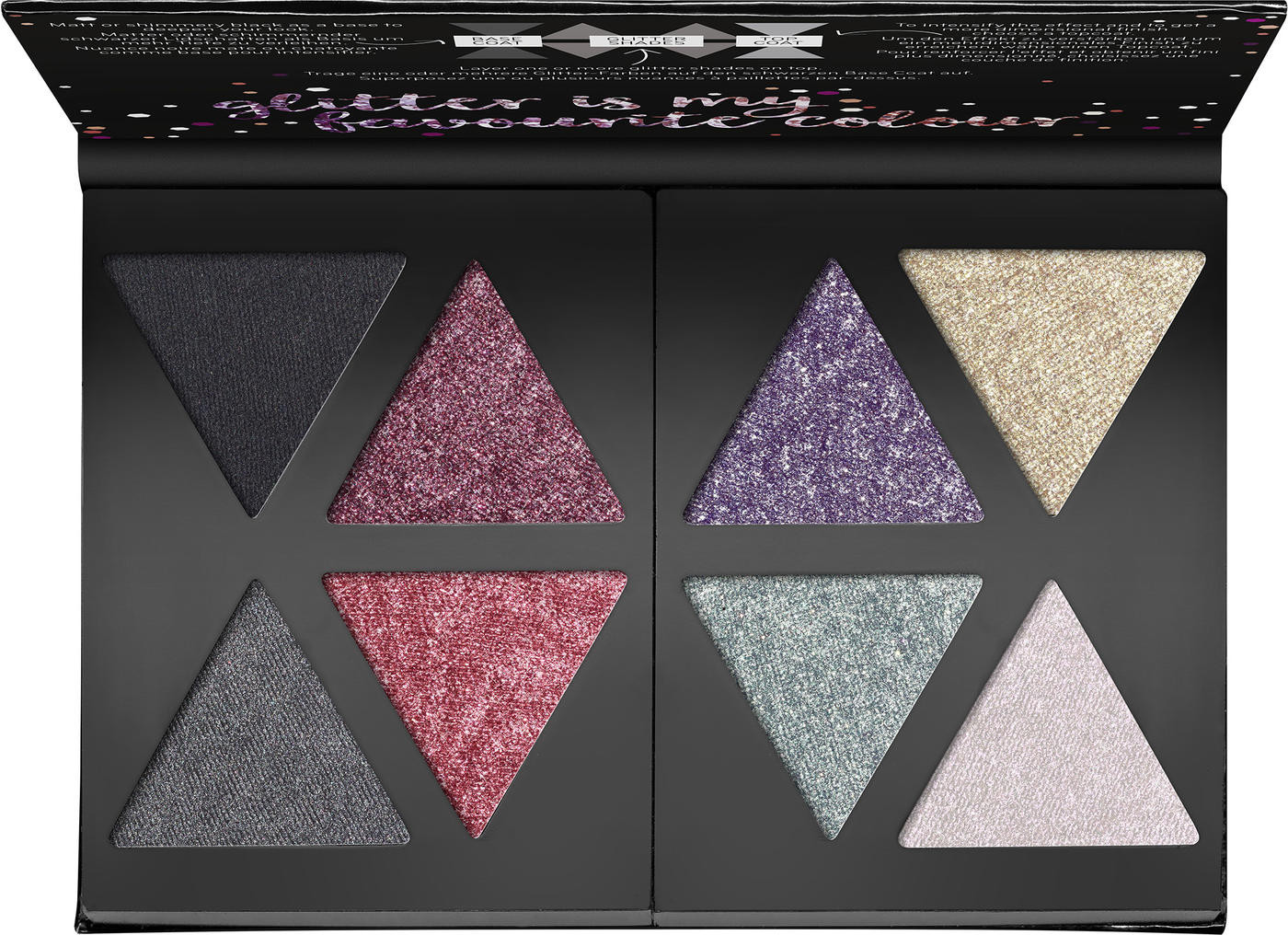 Палетка теней с глиттером «The Glitterizer Mix N Match», оттенок №010 | Catrice