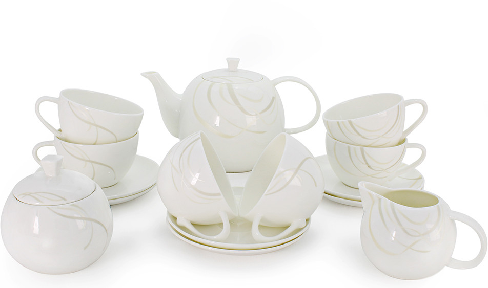 Сервиз чайный «Элегия» (15 предметов) | Элегия | Акку
