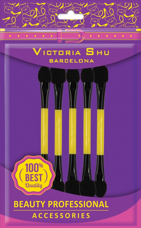 Набор аппликаторов для нанесения теней | Beauty Professional Accessories | Victoria Shu